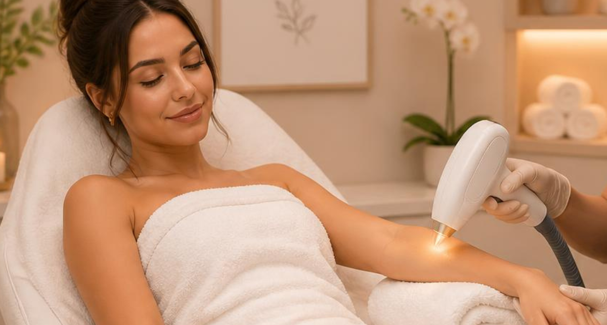 Full Arms Laser Hair Reduction